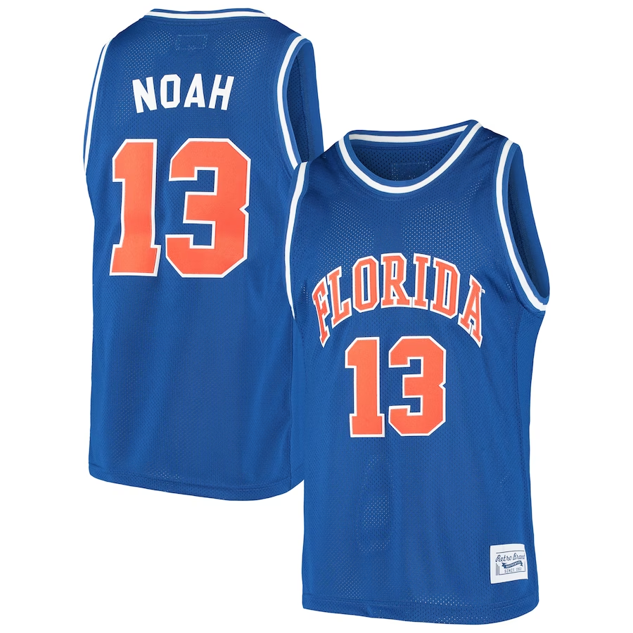 Men's Florida Gators Joakim Noah #13 Royal Jersey